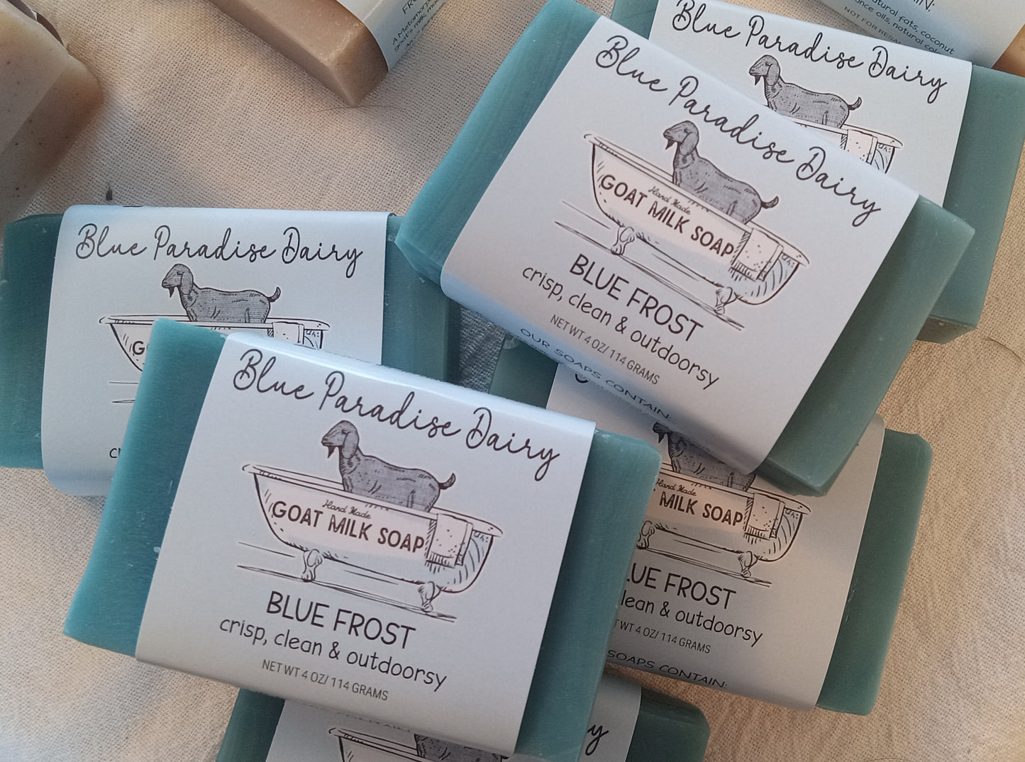 💙 Blue Frost Goat Milk Soap