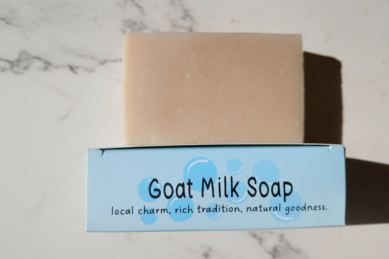 🌿 Rosemary Woods Goat Milk Soap