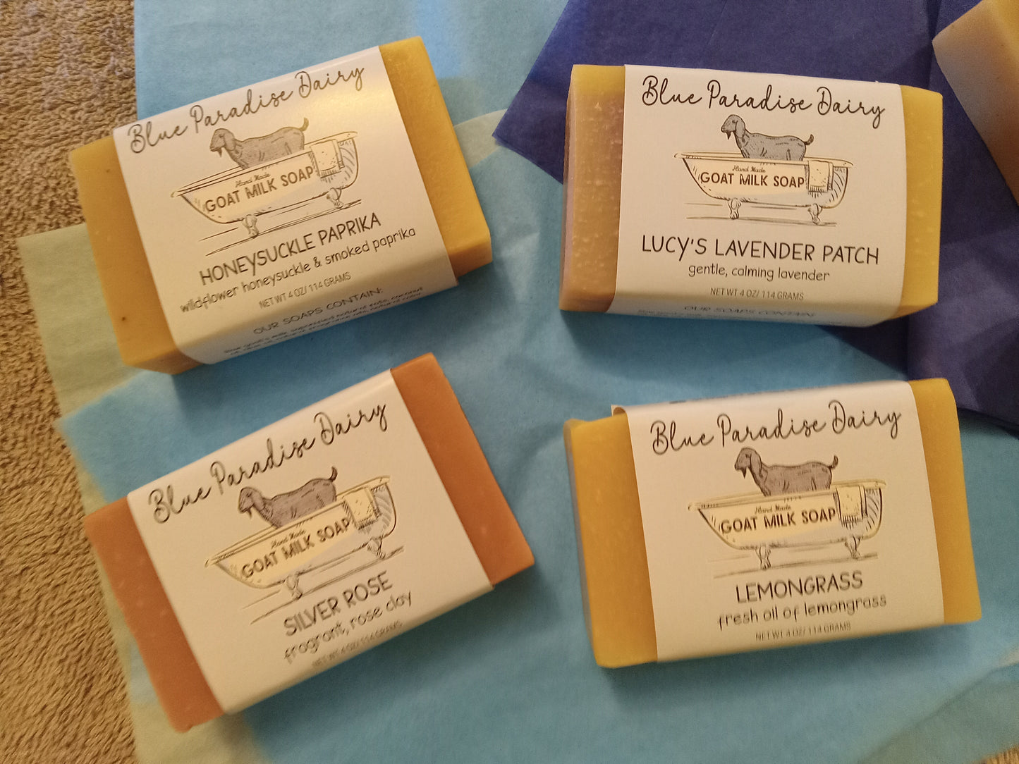 🌸 Silver Rose Goat Milk Soap