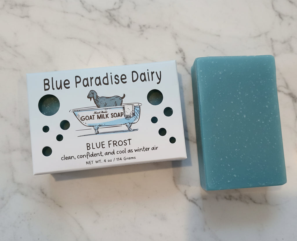 💙 Blue Frost Goat Milk Soap