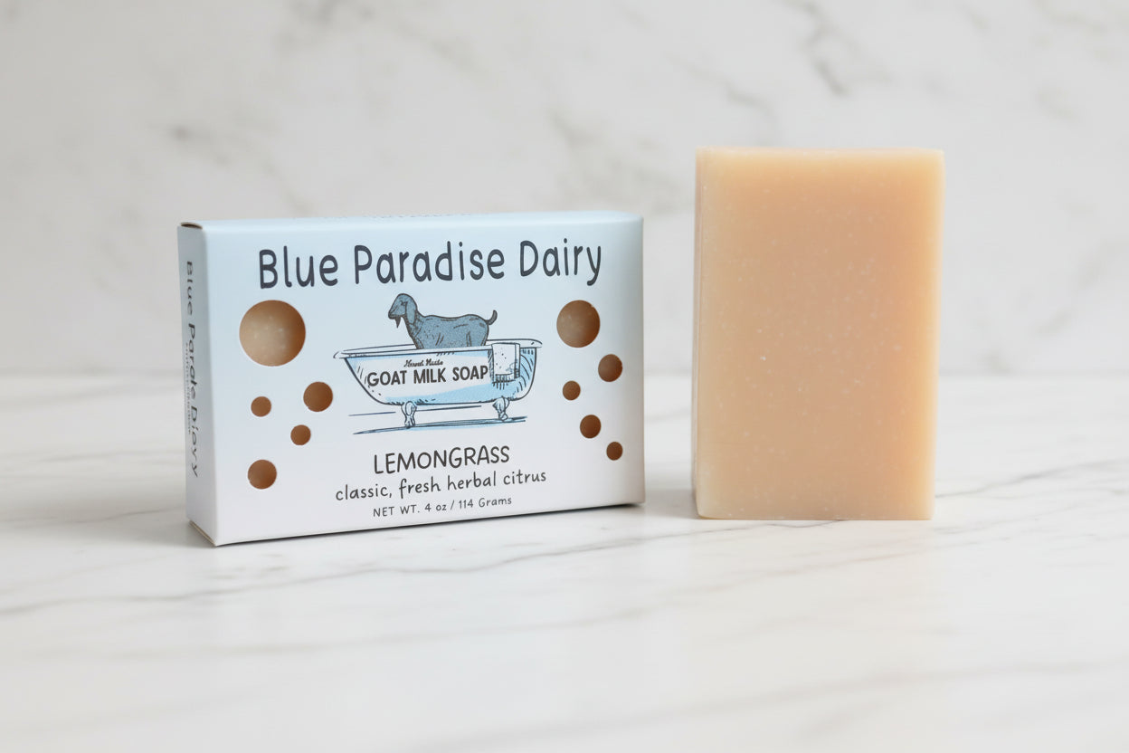 🍋 Lemongrass Goat Milk Soap