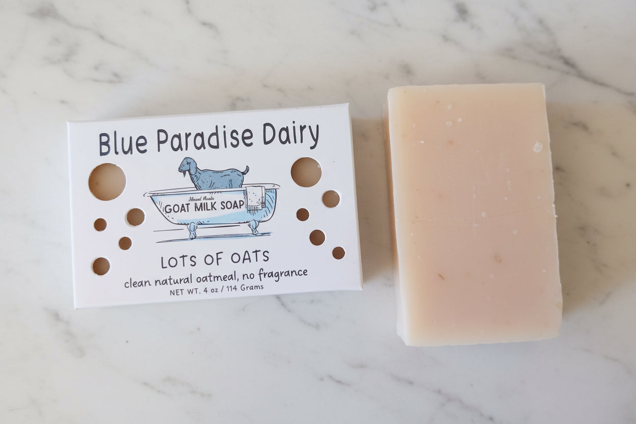 🌾 Lots of Oats Goat Milk Soap - fragrance free