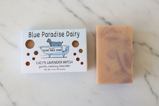 💜 Lucy’s Lavender Patch Goat Milk Soap