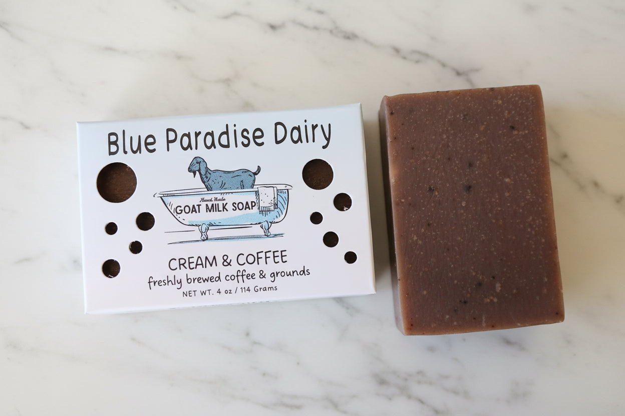 🤎 Cream & Coffee Goat Milk Soap