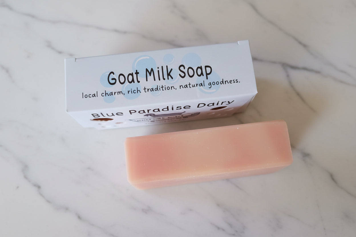 🍊 Pink Grapefruit Goat Milk Soap