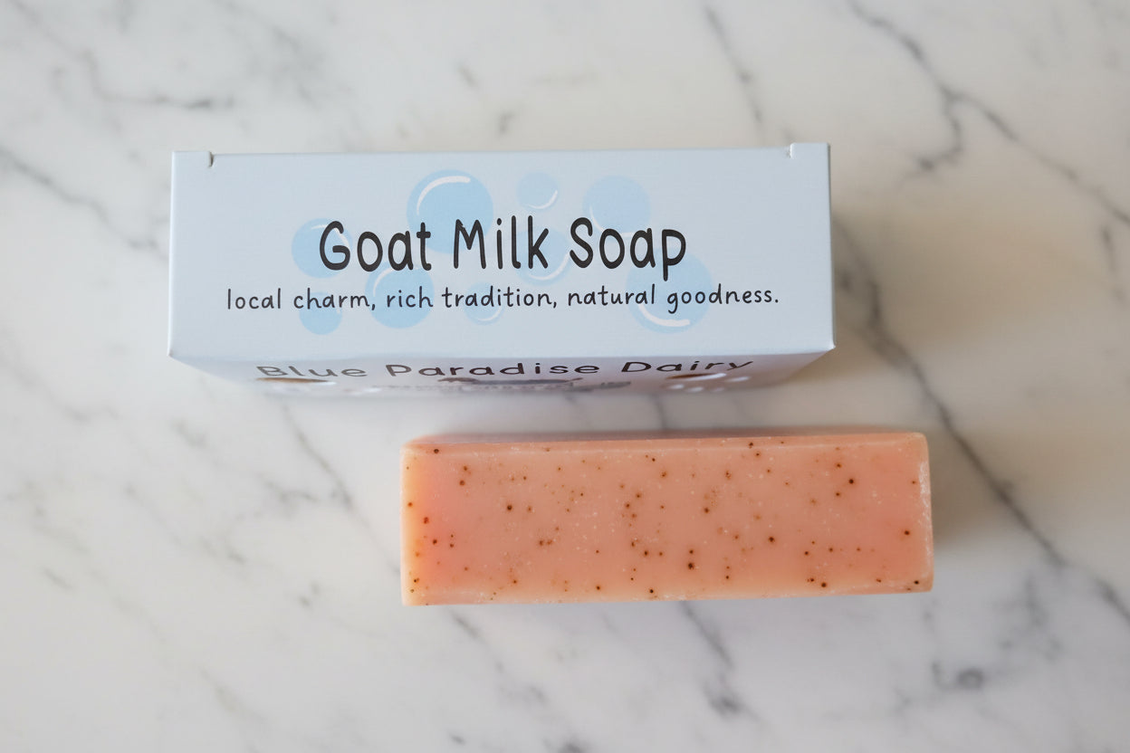 🍊 Orange Turmeric Goat Milk Soap