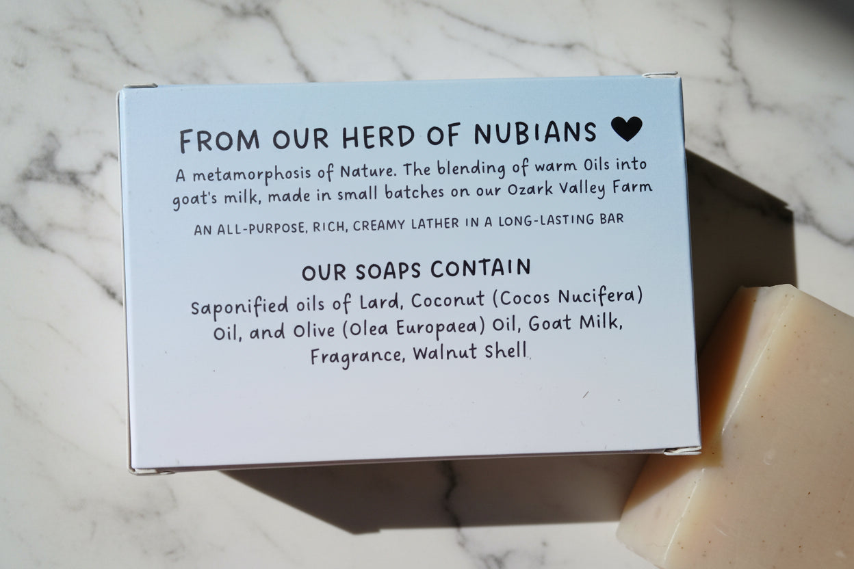 🌿 Rosemary Woods Goat Milk Soap