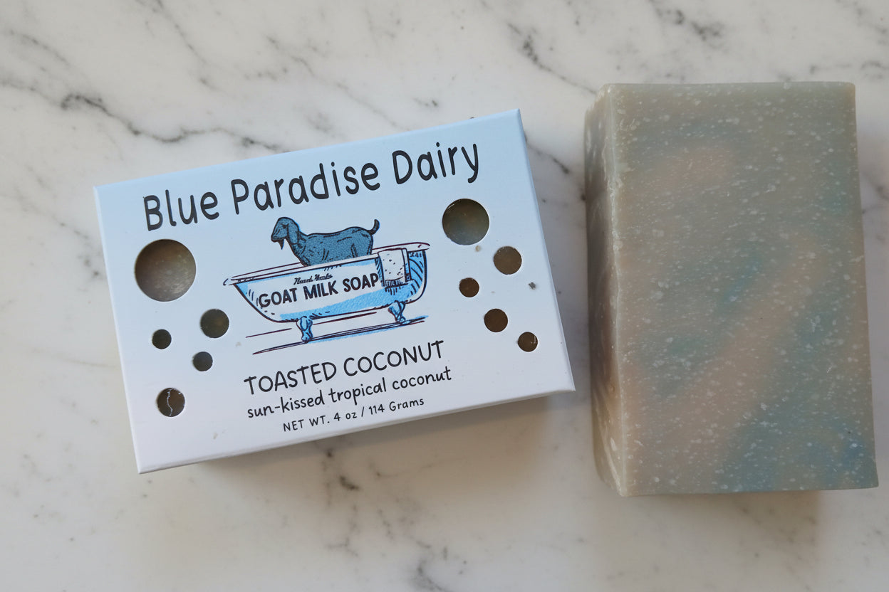 🥥 Toasted Coconut Goat Milk Soap