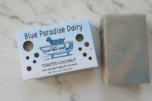🥥 Toasted Coconut Goat Milk Soap