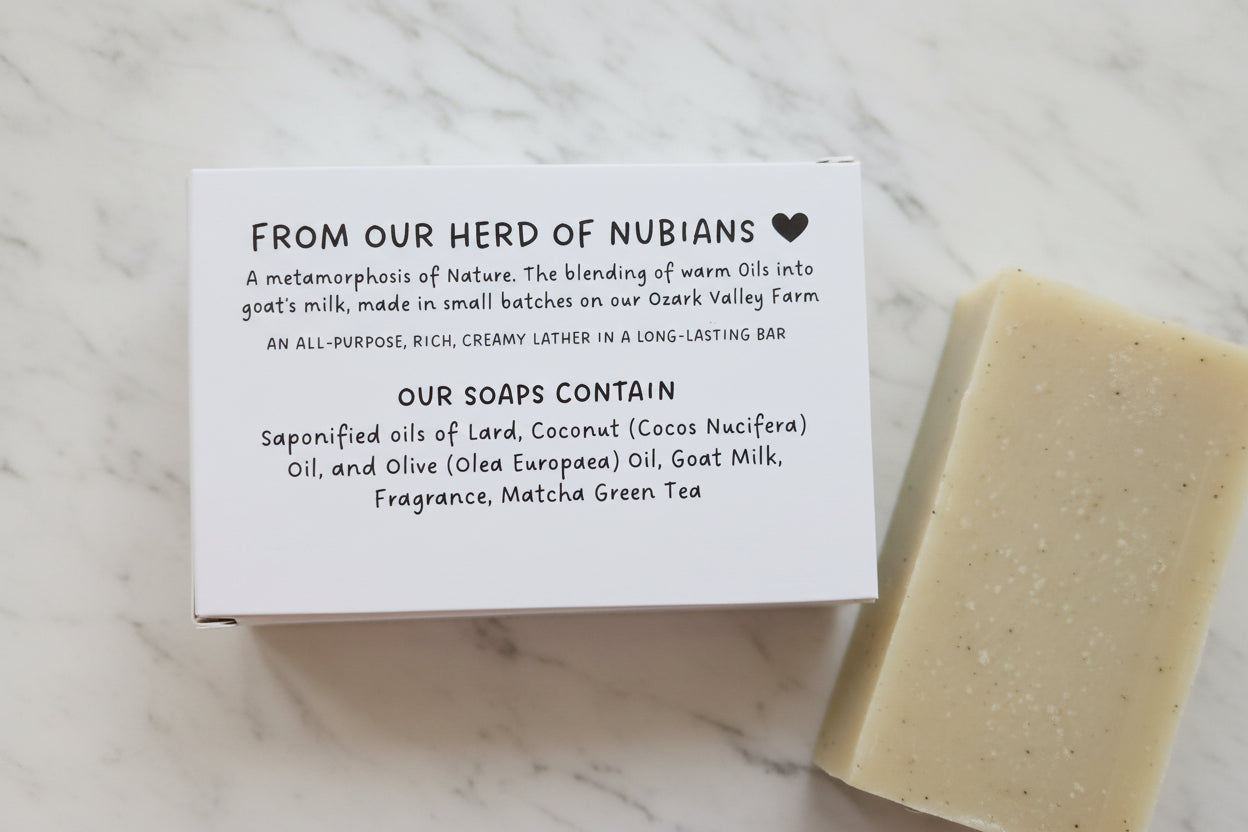 Green Tea Goat Milk Soap