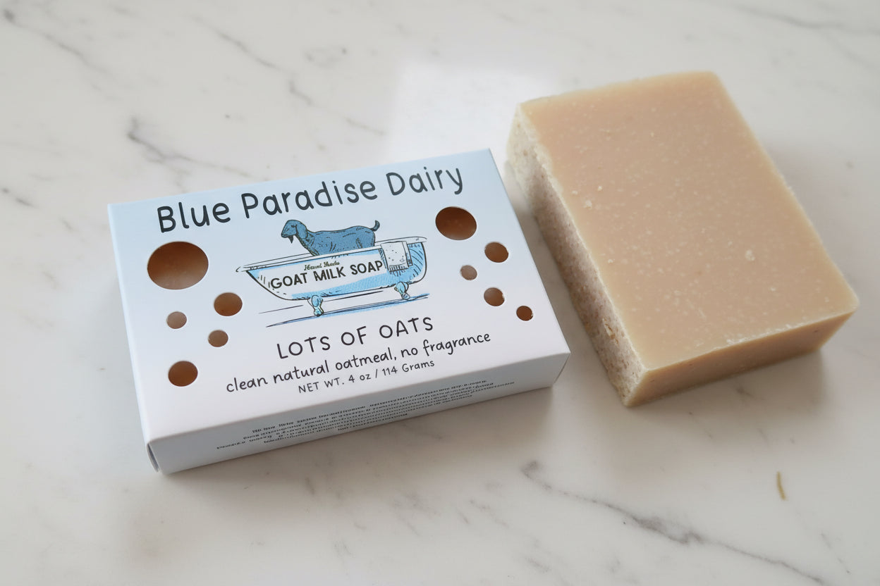 🌾 Lots of Oats Goat Milk Soap - fragrance free